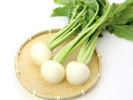 地産地消の地場野菜を提供